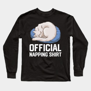 official napping shirt Long Sleeve T-Shirt